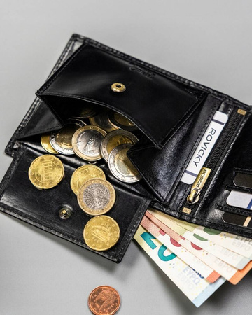 Leather wallet RFID ROVICKY 22319-RVTP