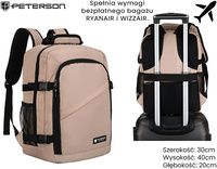 Plecak Podróżny PTN KRUK-J Beige