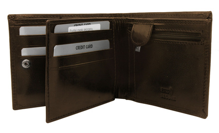Leather wallet RFID ROVICKY PC-107-BAR