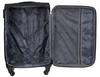PTN 5209-SET Black+Red Suitcase Set