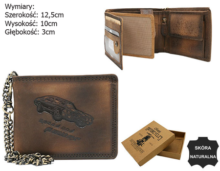 RFID leather wallet N992C-VIN-09