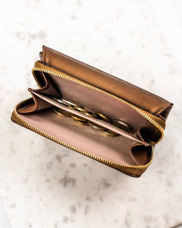 Portfel damski skórzany PTN 76112-BFBC Red