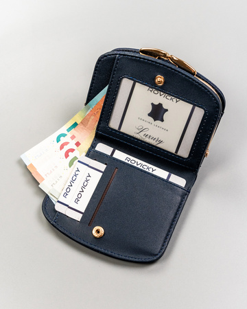 Portfel damski na blistrze PP-SF-1830-A-BL Navy
