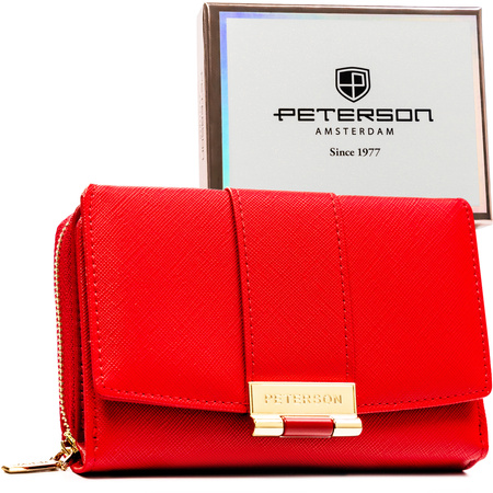 Portfel damski eko PTN 0015-SAF Red