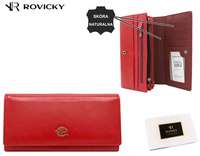 Leather & leatherette wallet ROVICKY RPX-27A-ML