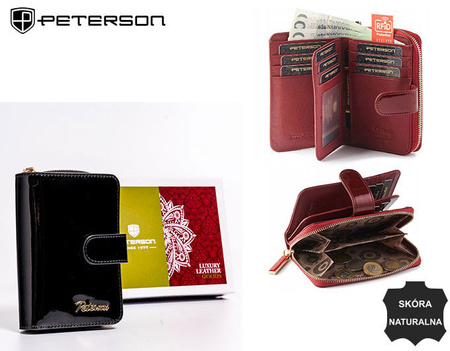 PETERSON PTN BC-602 RFID leather wallet
