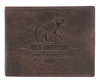 PETERSON PTN N992-BE-BEAR RFID leather wallet