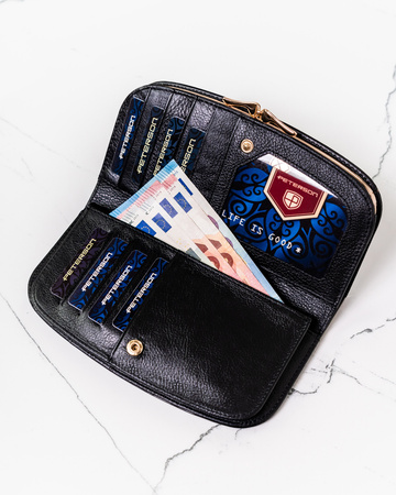 PETERSON PTN 42123-SH RFID leather wallet