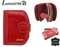 Women's leather wallet 43972-SH-RFID-1357 R