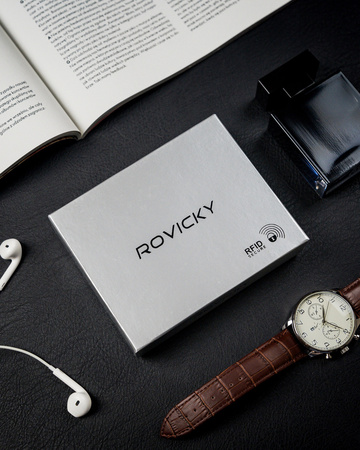 Portfel skórzany CPR-034-BAR Red