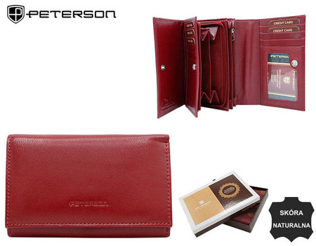 PETERSON PTN RD-22-GCLS RFID leather wallet