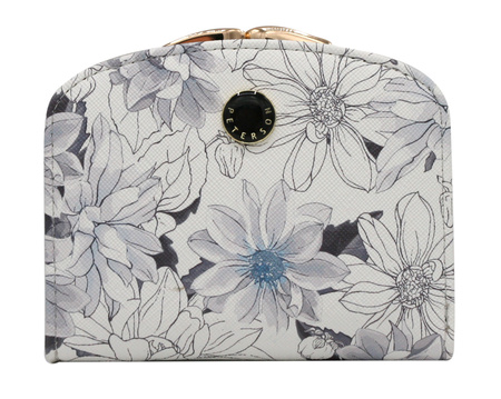 Portfel damski eko PTN 1830-F8 Grey Flower 06