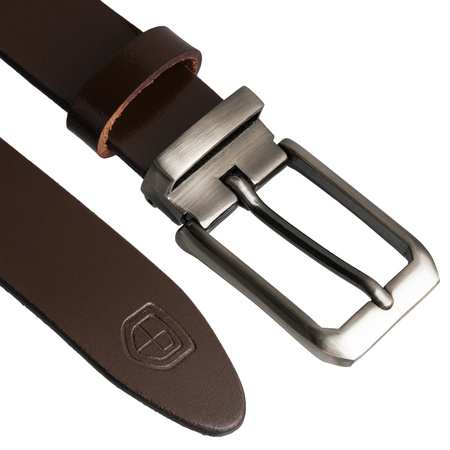 Pasek męski skórzany PTN LTP-10-Brown