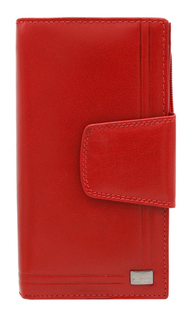 Portfel damski skórzany CPR-123-BAR Red