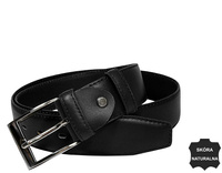 Pasek męski skórzany PSN-01-D1 BLACK