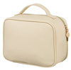 Women's Travel Cosmetic Bag with Handle PTN KOS-L03-P Light Beige Peterson