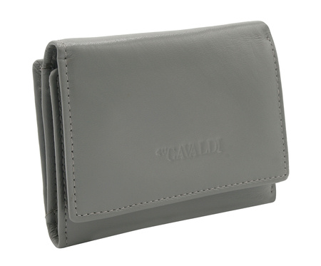 Portfel damski skórzany RD-17-GCL Gray