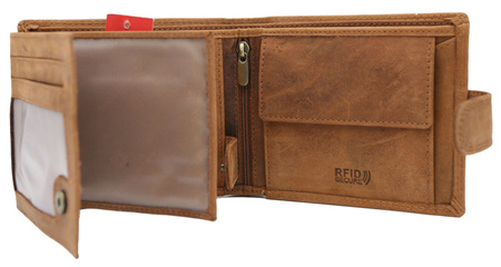 PTN N992L-CHM-M Leather Wallet Cognac