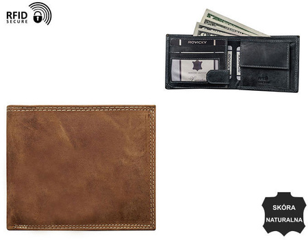 Men's leather wallet N0035-P-CHM-NL
