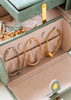 Green Jewelry Box with Flower Decoration Peterson PTN SZK-01