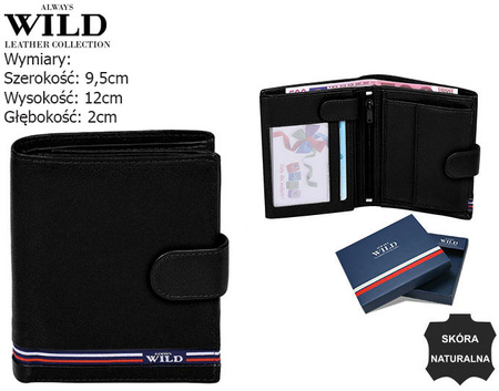 RFID leather wallet Always Wild N4L-GV