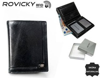 ROVICKY PC-106-BAR RFID leather wallet