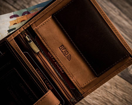 PETERSON PTN N4-SHS RFID leather wallet