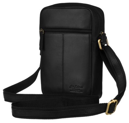 Torba skórzana + Etui PTN 704E-OPU Black