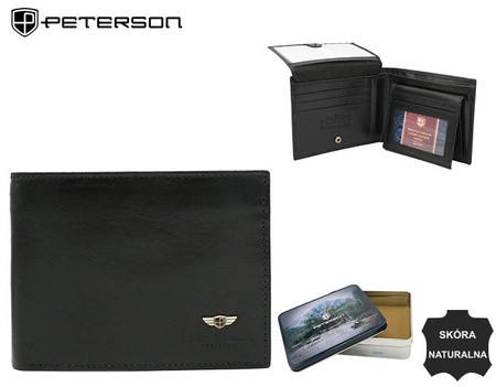 PETERSON PTN 22301-VT RFID leather wallet
