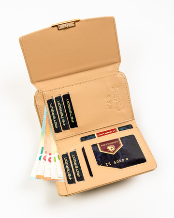 Portfel damski eko PTN 001-WD8 D.Beige