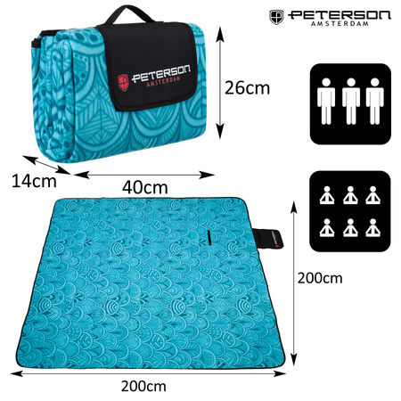 Koc Piknikowy PTN KOC6 Blue