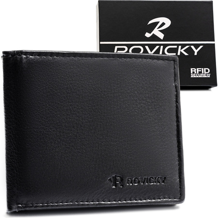 Portfel męski skórzany 0035-RVD Black