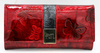 Portfel damski skórzany PTN 72401-NBF Red-Black