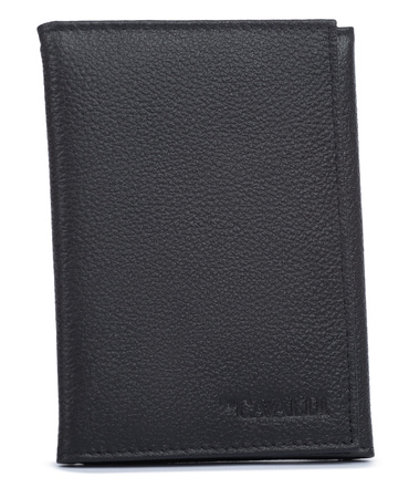 Skórzane etui na dokumenty PAL50-PDM-BL Black