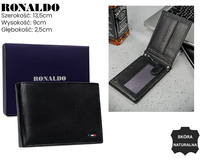 Portfel męski skórzany N992-NYC-RON