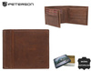 PTN N008-PCA D.BROWN leather wallet