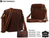 Torba skórzana + Etui PTN 705-TUM Brown