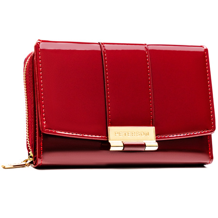 Portfel damski eko PTN 0015-LAK Burgundy
