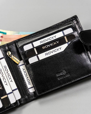 Portfel skórzany RFID ROVICKY 22323L-RVTP