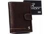 Portfel skórzany RFID ROVICKY N4L-CMC R.Brown