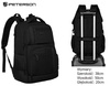 Laptop Backpack with Suitcase Handle Peterson PTN PTY-01 BLACK