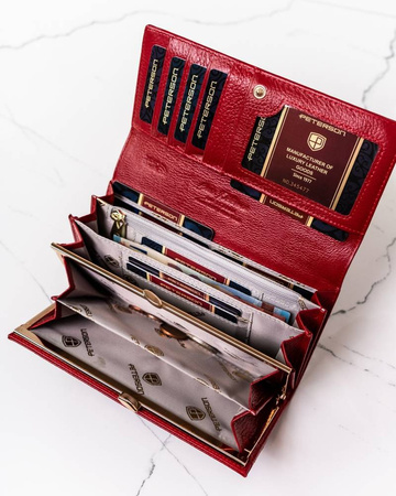 PETERSON PTN 42122-SH RFID leather wallet