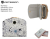 Portfel damski eko PTN 1830-F8 Grey Flower 06