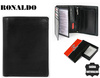 Portfel skórzany RFID RONALDO N104-VT Black