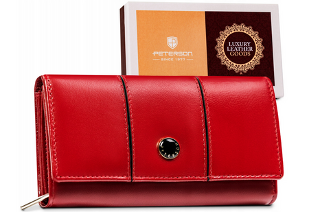 PETERSON PTN RD-07-GCL-S RFID leather wallet