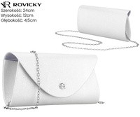 Torebka kopertówka R-XS029-1 Silver
