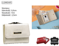 Portfel damski skórzany 55287-GZ Gold