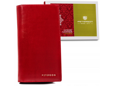 PETERSON PTN 421431-SG RFID leather wallet