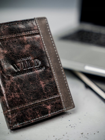 Leather wallet Always Wild N992-DIS