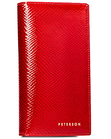 Portfel damski skórzany PTN 421431-DSL Red